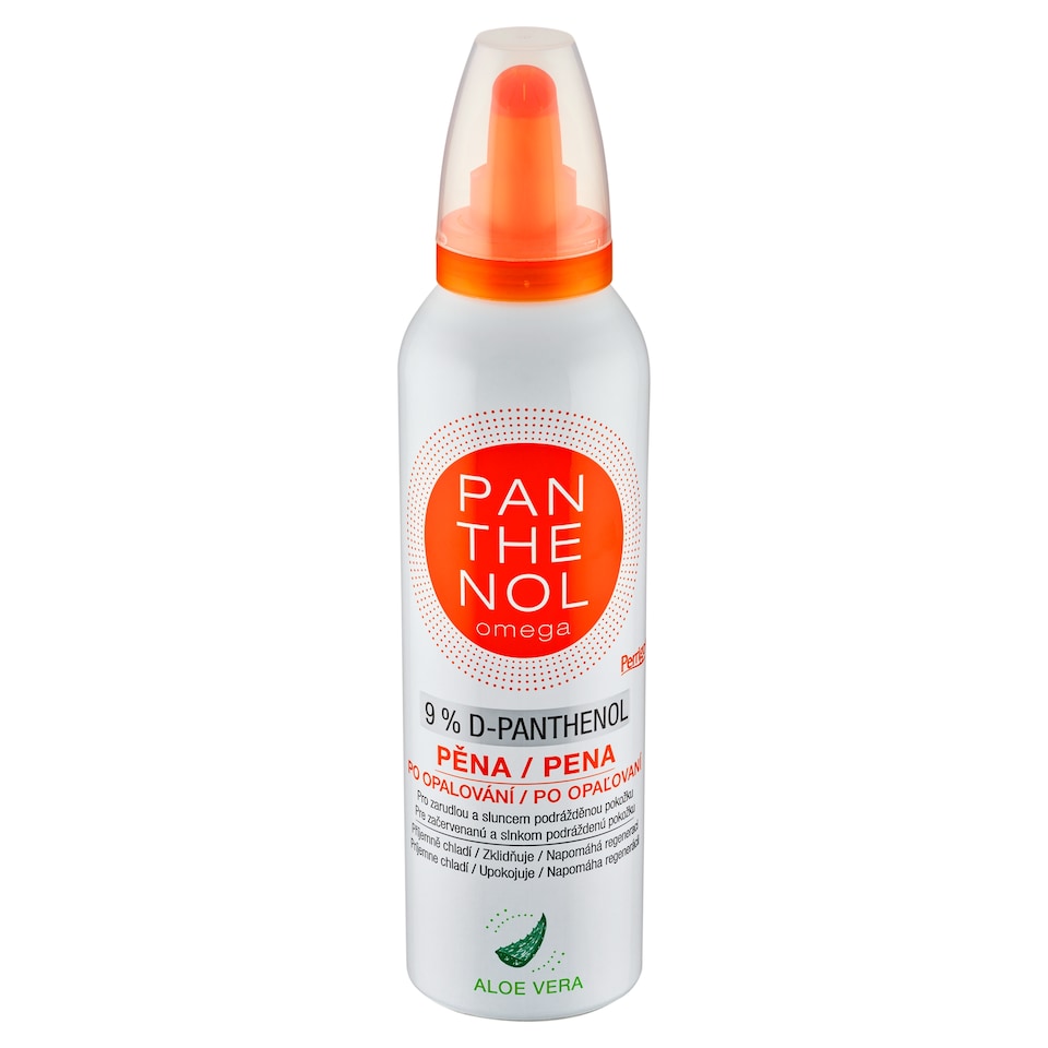 Obrázek 1 pro produkt Panthenol Pěna po opalování aloe vera 200ml