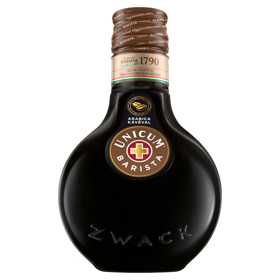 image 1 of Zwack Unicum Barista Herb Liqueur with Arabica Coffee 34,5% 0,2 l