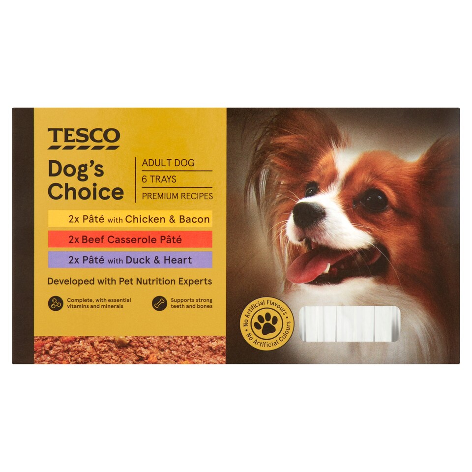 Tesco Dog's Choice Prime Cuts Multipack 6X150g Tesco Groceries