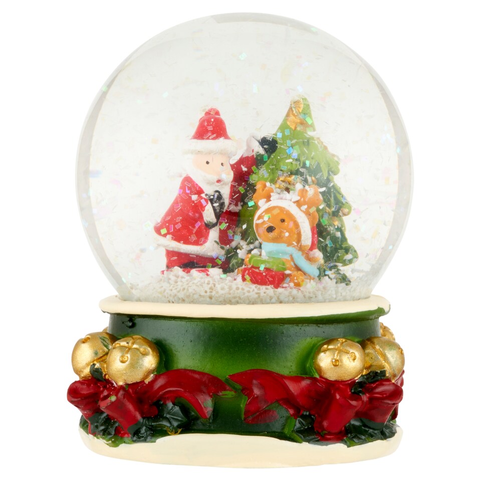 ESH zöld karácsonyi hógömb