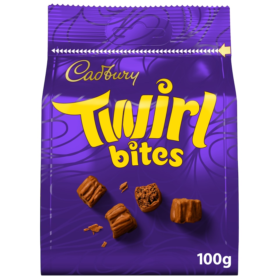 Cadbury Twirl Bites Chocolate Bag 100G