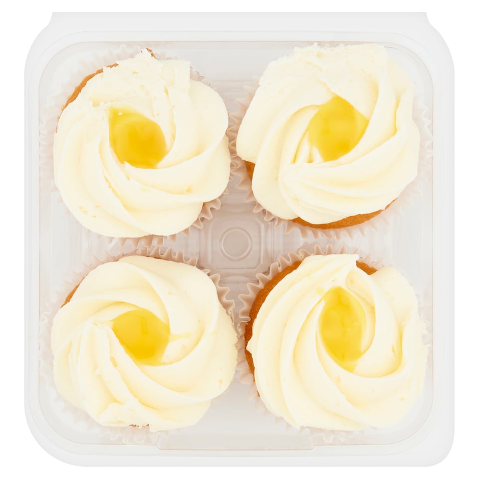 Couverture Lemon Curd Cupcakes 4pk 280G