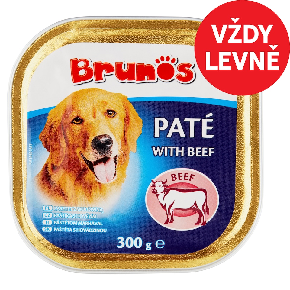 Brunos Paté with Beef 300g