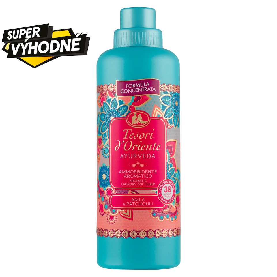 Obrázek 1 pro produkt Tesori d'Oriente Ayurveda koncentrovaná aviváž na prádlo 30 praní 760ml