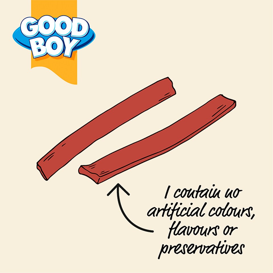 image 1 of Good Boy Meat Treat Dog Beef Jerky 80G