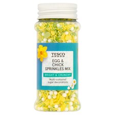 Tesco Easter Egg & Chick Sprinkles Mix 75g