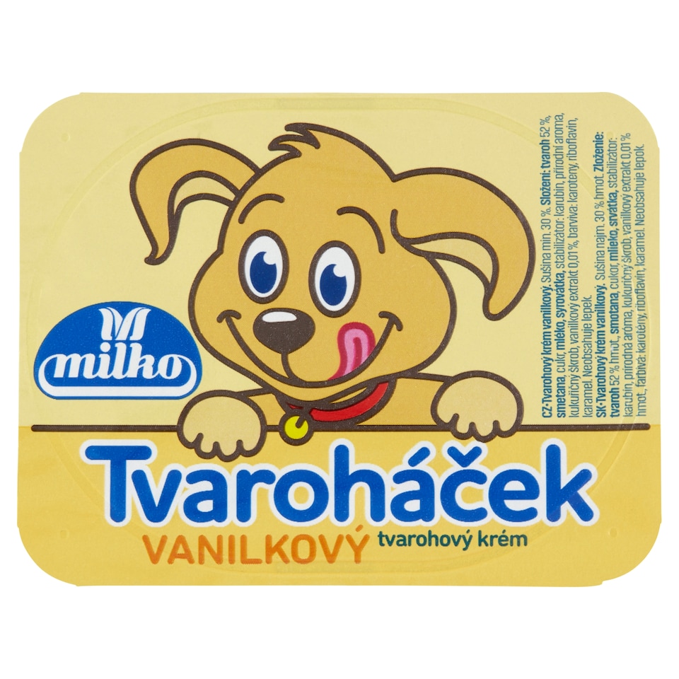 image 1 of Milko Tvaroháček Vanilla Curd Cheese 90g