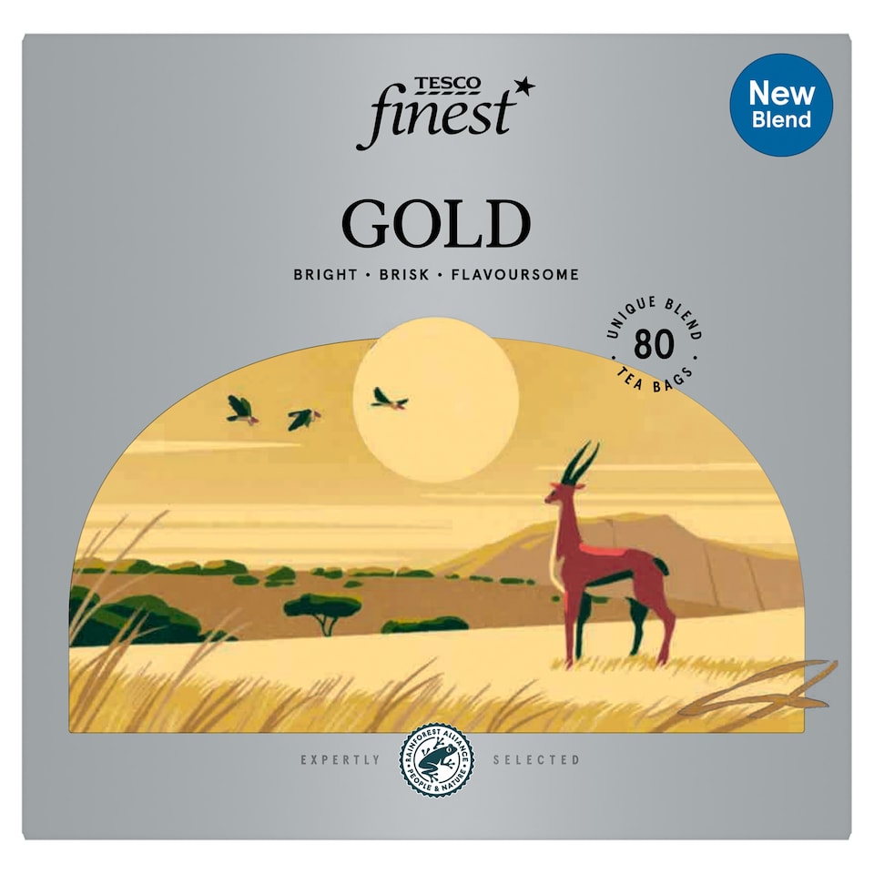 Tesco Finest Gold Tea Bags 80 Pack 250g