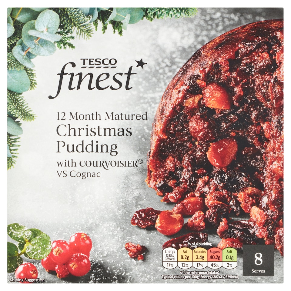 Tesco Finest Christmas Pudding 800G