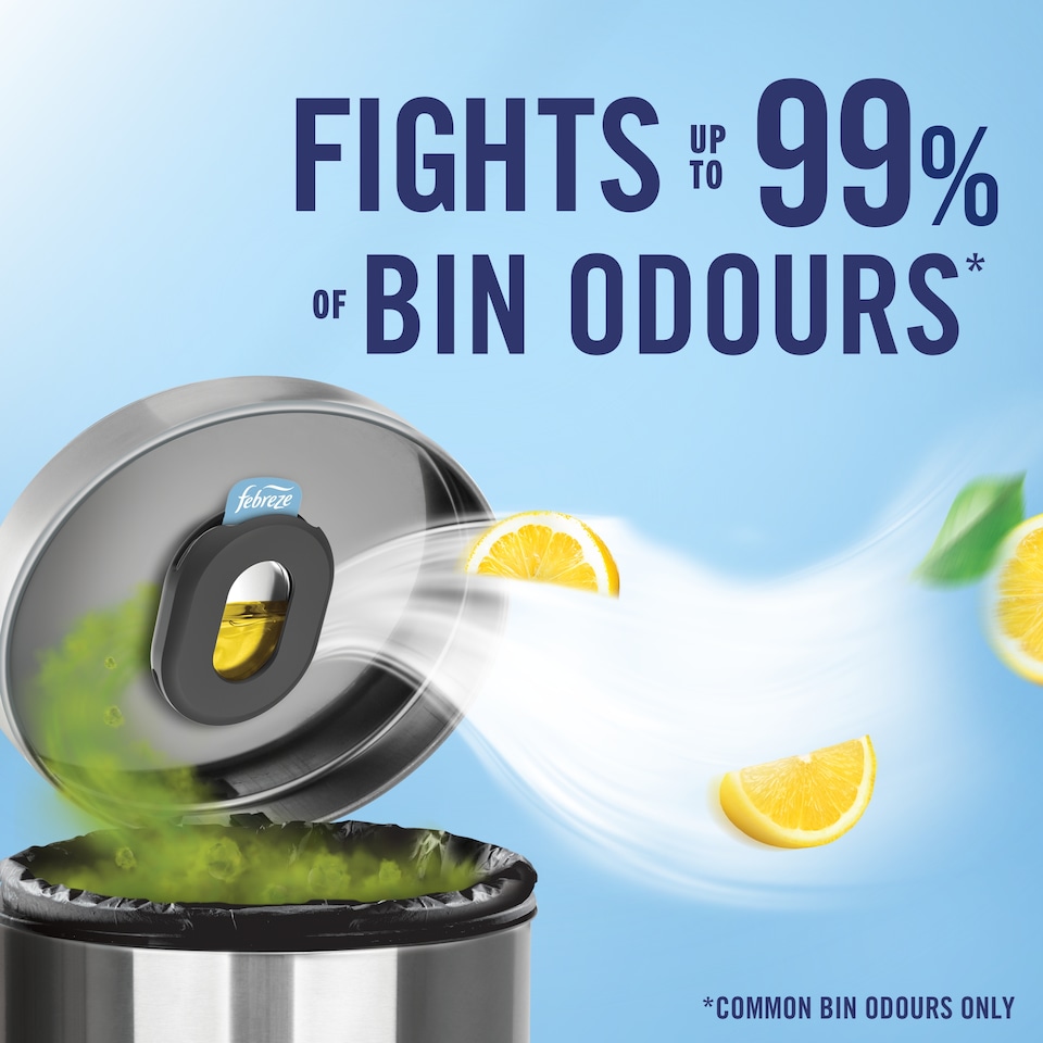 image 1 of Febreze Bin Freshener Starter Kit Citrus Fresh Mega Pack 9.76ml