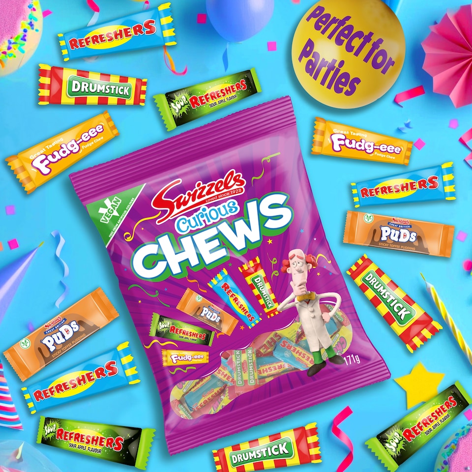 image 1 of Swizzels Curious Chews 171G