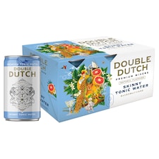 Double Dutch Skinny Tonic Water 6X150ml