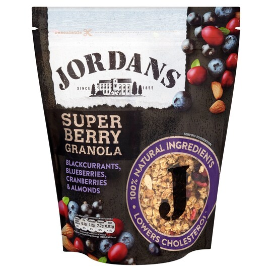 Jordans Super Berry Granola 600G Tesco Groceries