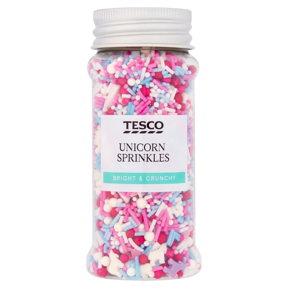 Tesco Unicorn Sprinkles 70G