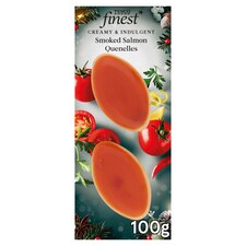 Tesco Finest Smoked Salmon Quenelles 100g