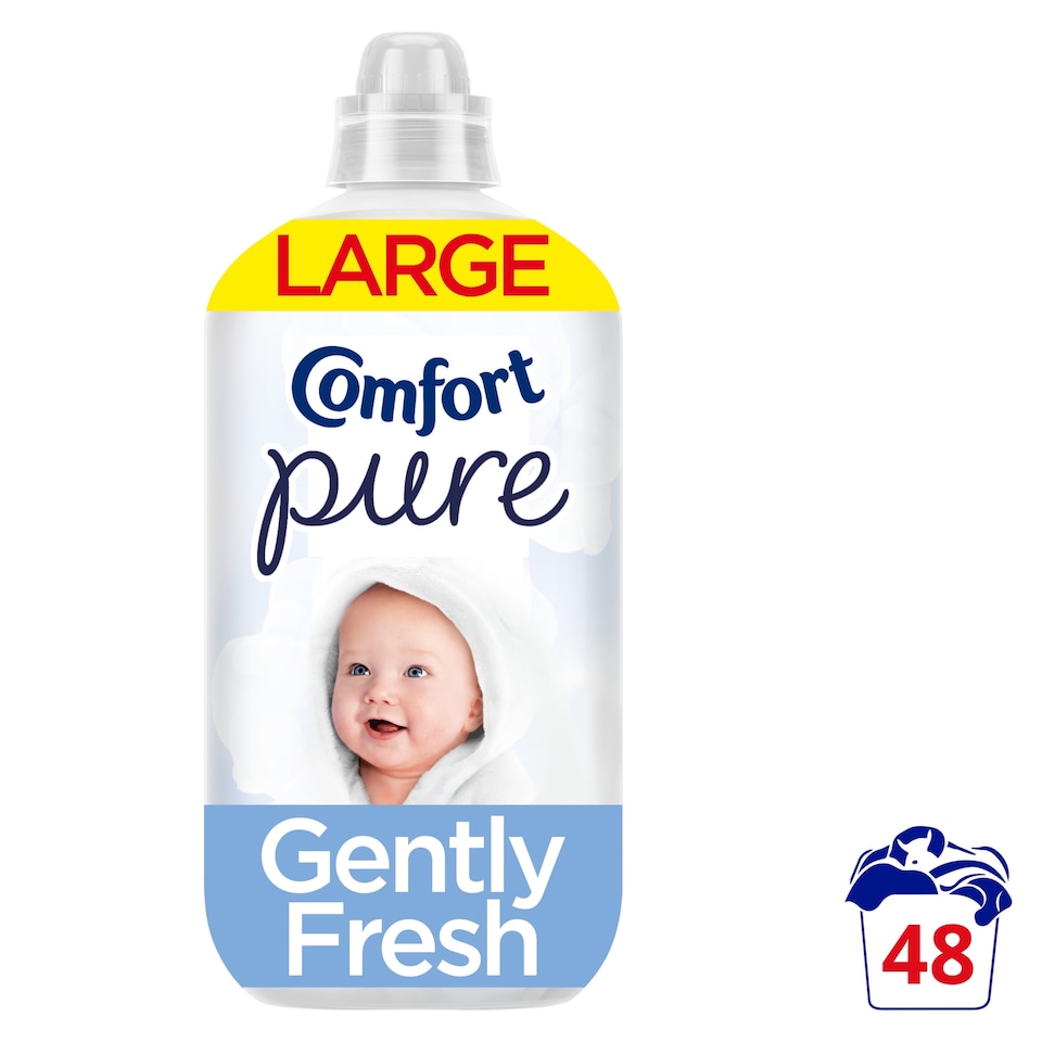 image 1 of Comfort Pure Fabric Conditioner 48 Washes 1440Ml