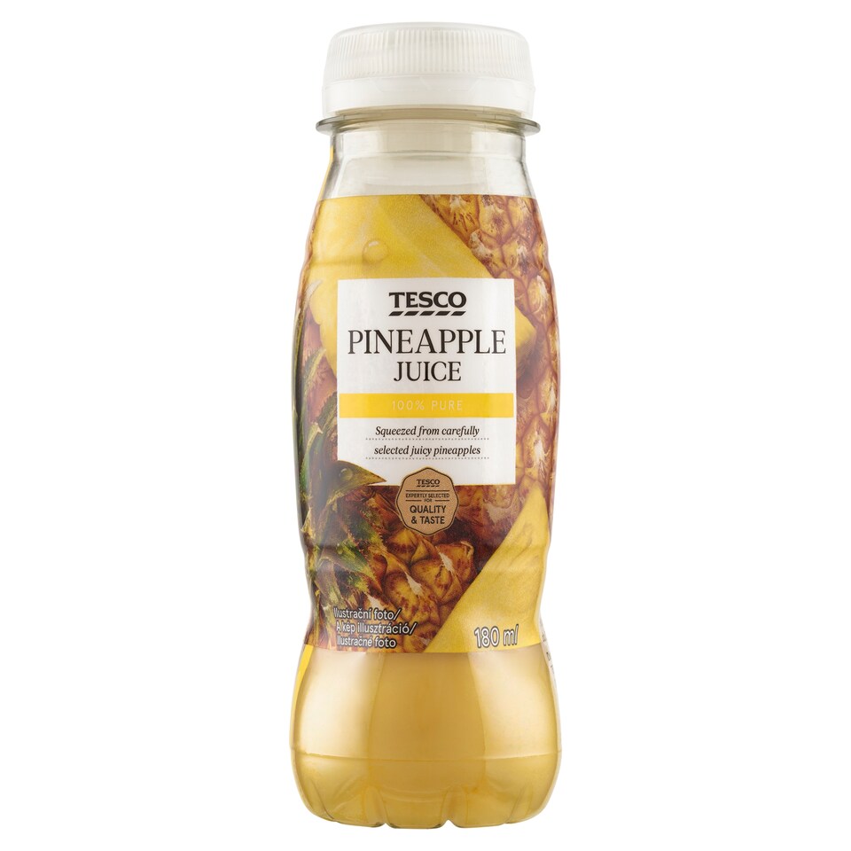 Tesco Pineapple Juice 180ml