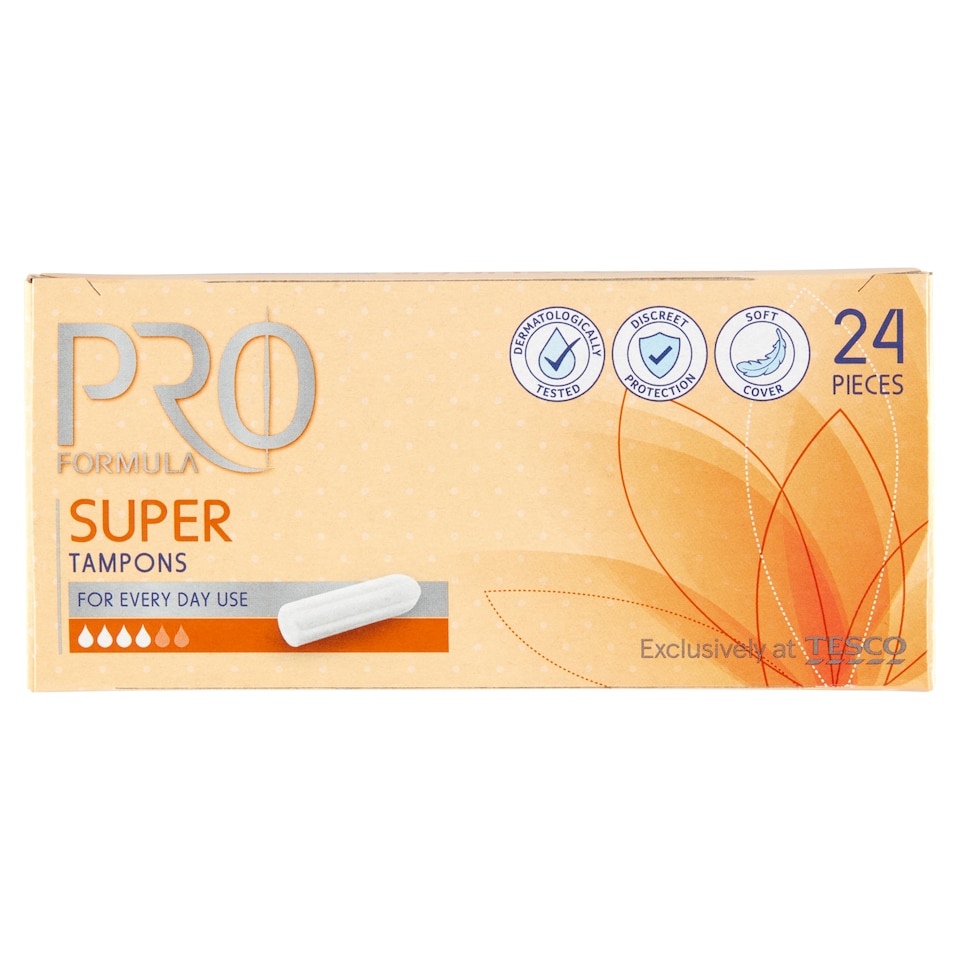 Tesco Pro Formula Hygienické tampóny super 24 ks
