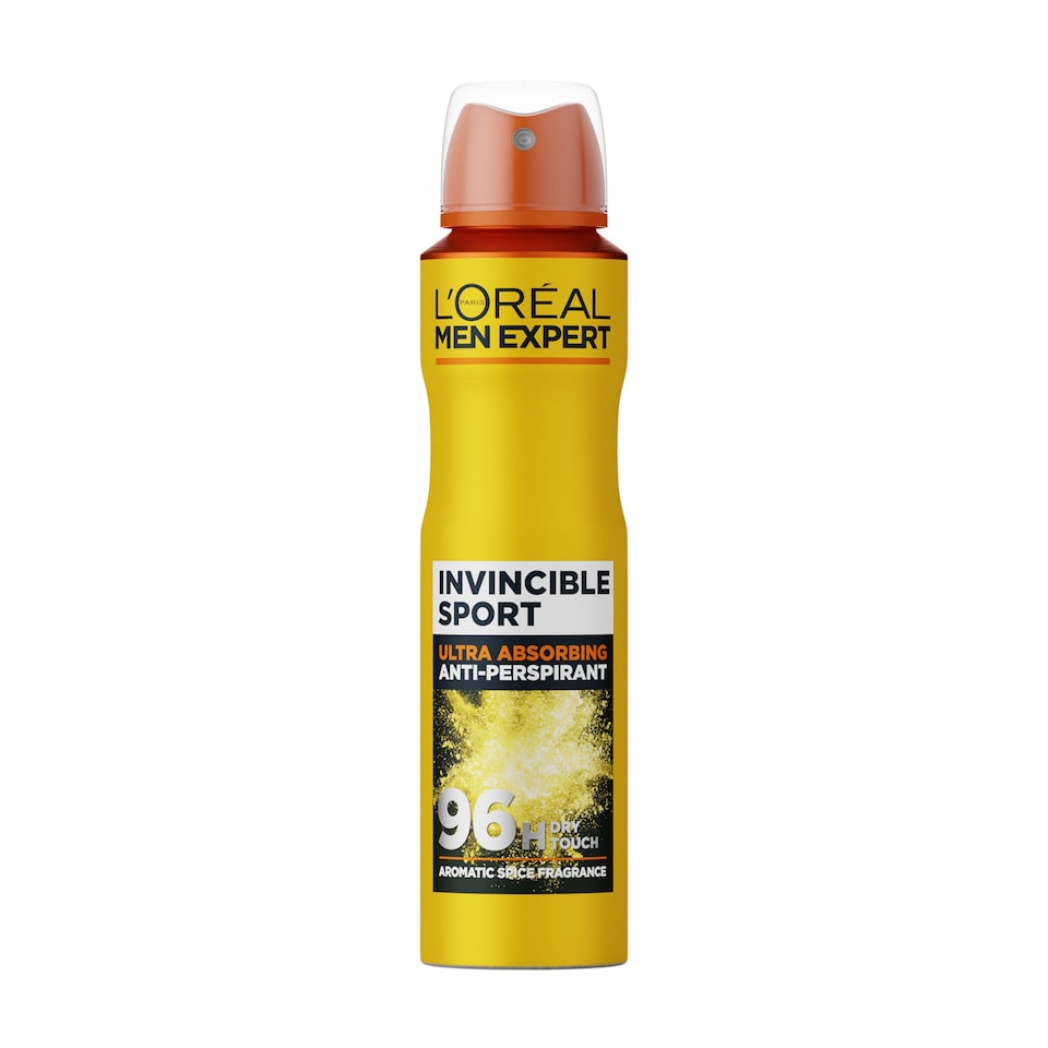 image 1 of L'Oreal Men Expert Invincible Sport Antiperspirant Spray Deodorant 250ml