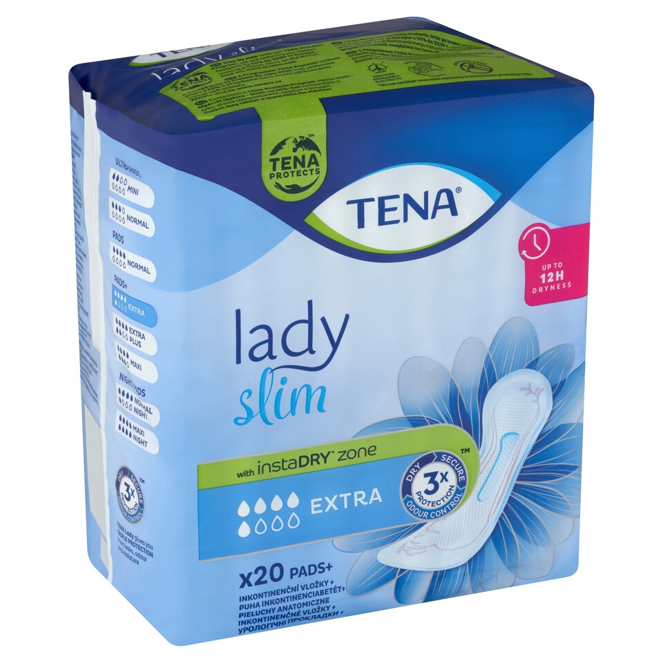 image 1 of Tena Lady Slim Extra Medium Incontinence Pads 20 pcs