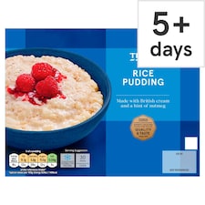 Tesco Creamy Rice Pudding 500G