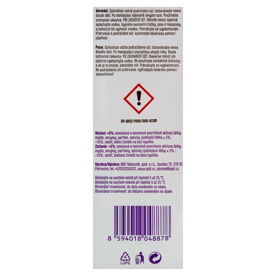 Obrázek 1 pro produkt Qalt Batole Prací prášek 75 praní 4,5kg