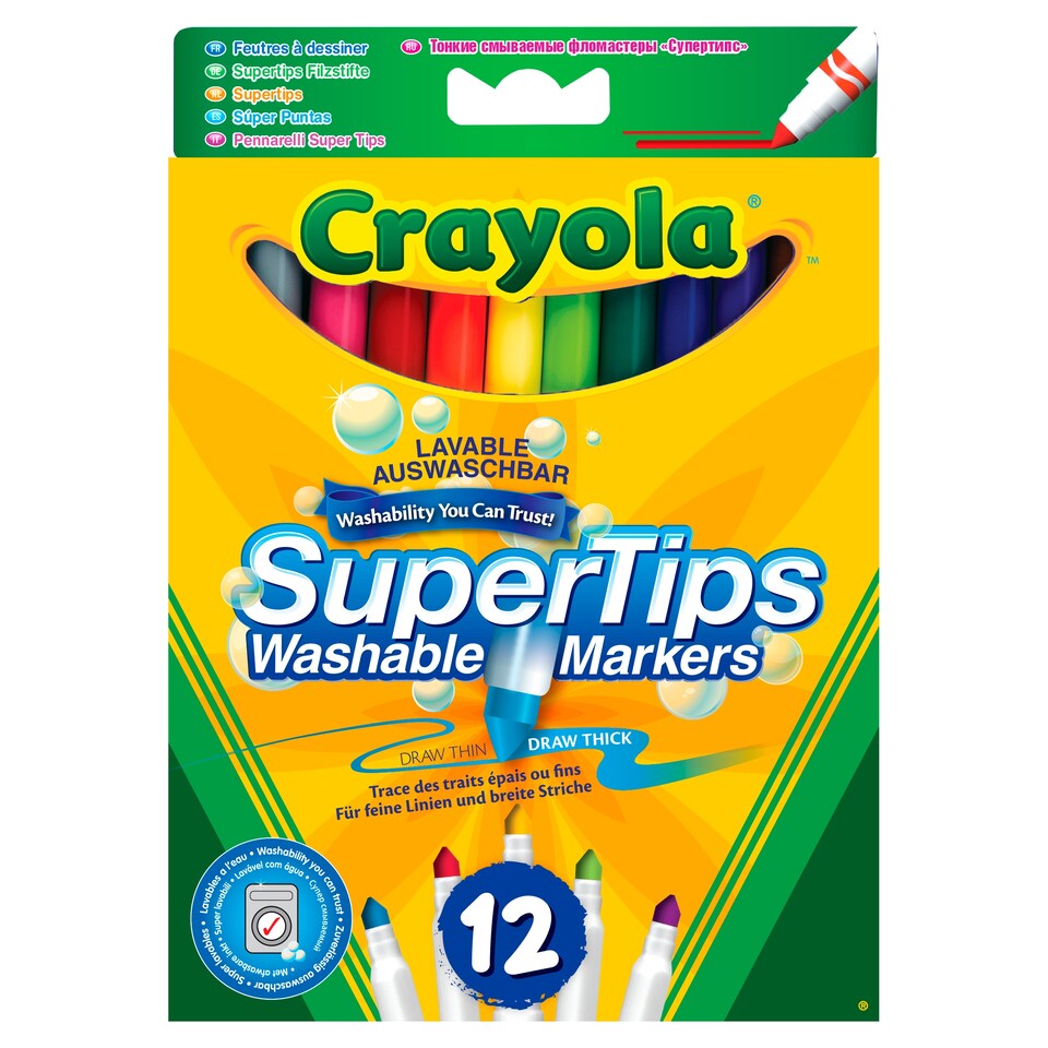 Crayola Supertips 12 Pack