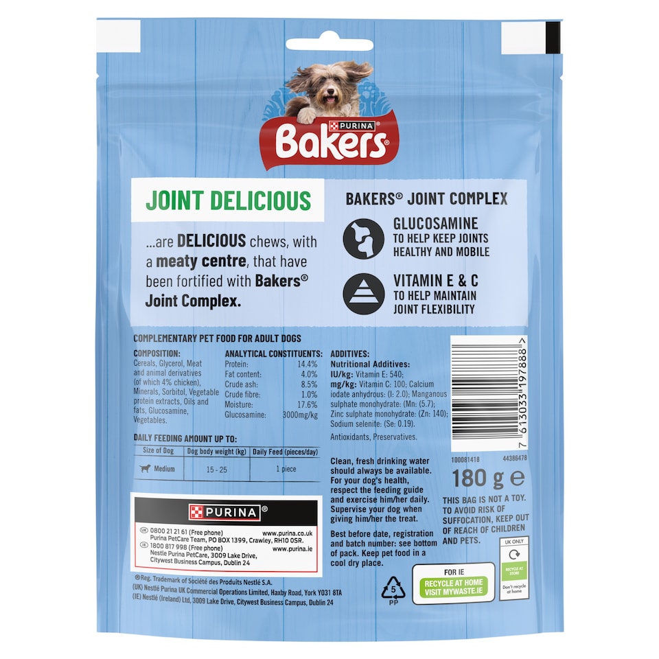 image 1 of Bakers Joint Delicious Medium Chicken 180G