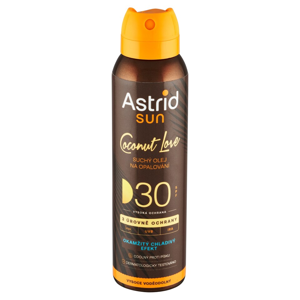 image 1 of Astrid Sun Coconut Love suchý olej na opaľovanie SPF 30 150 ml
