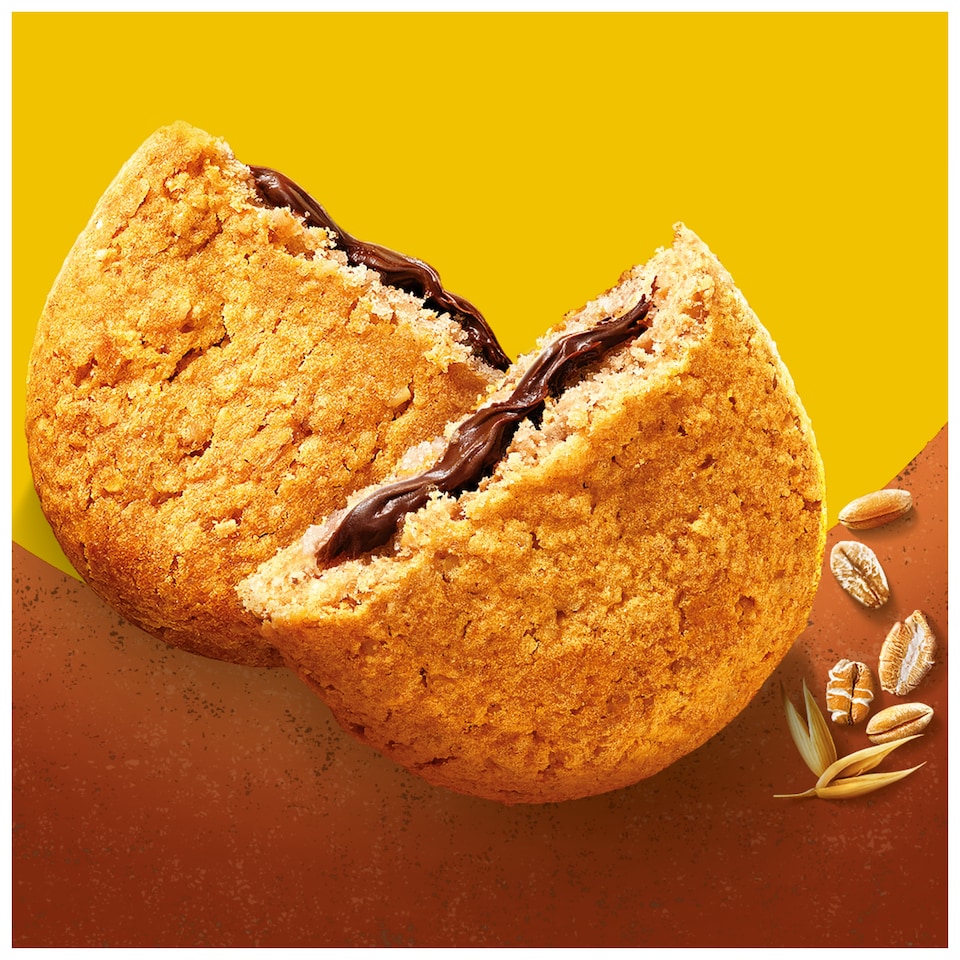 image 1 of Belvita Breakfast Soft Bakes Chocolate Filled Cereal Snack Bars Pack 5 x 50g