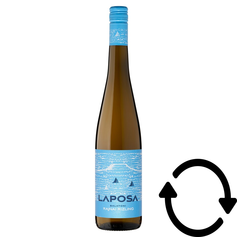 Laposa Balatoni Rajnai Rizling száraz fehérbor 1,5% 75 cl