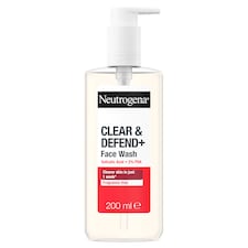 Neutrogena Clear & Defend Facial Wash 200Ml