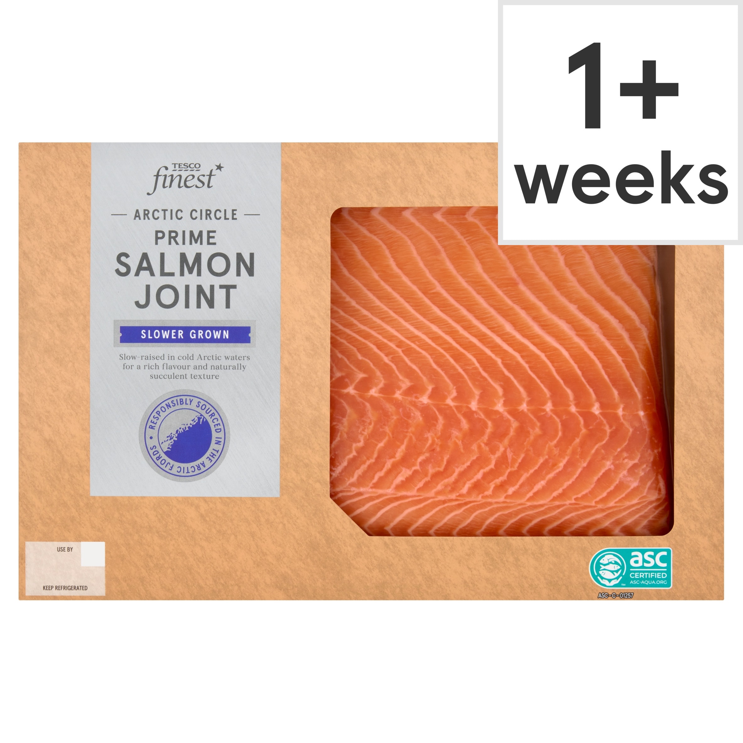 Tesco Finest Arctic Circle Prime Sharing Salmon Fillet 500g