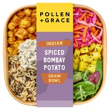 Pollen + Grace Indian Spiced Bombay Potato Grain Bowl (275g)