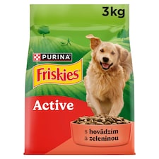 Friskies Active granule pre psov hovädzie 3 kg
