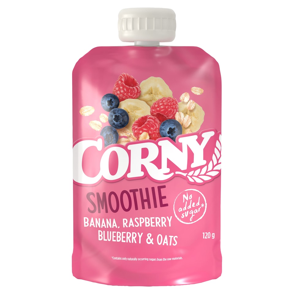 Corny Smoothie banán, malina, borůvka, ovesné vločky 120g