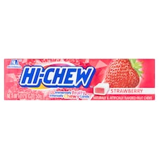Hi-Chew Strawberry Flavoured Chewy Sweets 50g