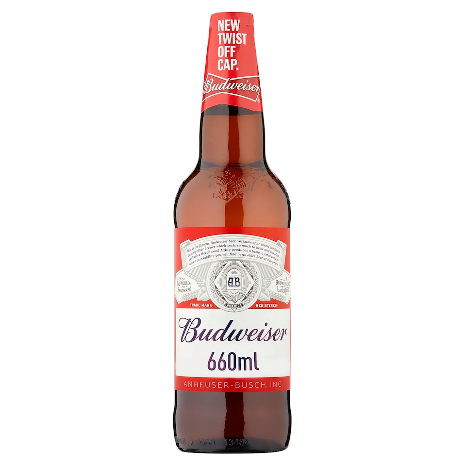 image 1 of Budweiser 660Ml
