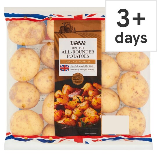 Tesco All Rounder Potatoes 2.5Kg Tesco Groceries