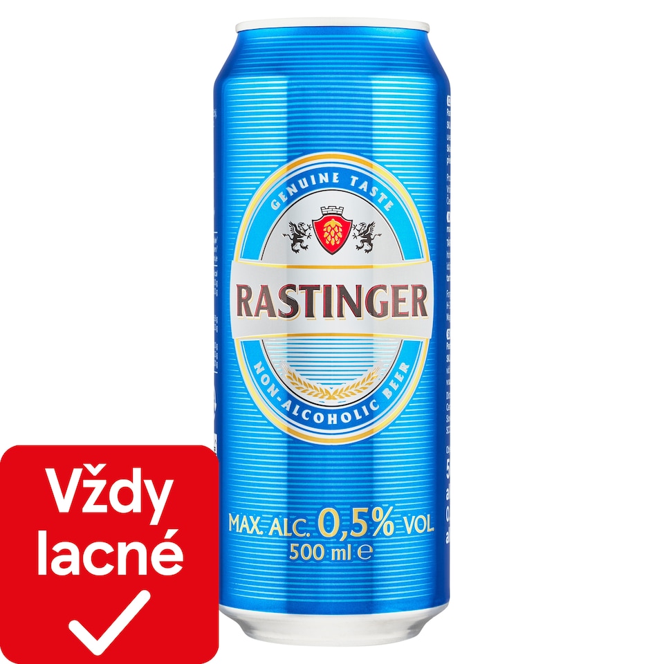 Rastinger Nealkoholické pivo svetlé 500 ml