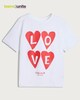 image 2 of F&F Pure Cotton Love Club T‑Shirt – Supporting Teens Unite Fighting Cancer in White