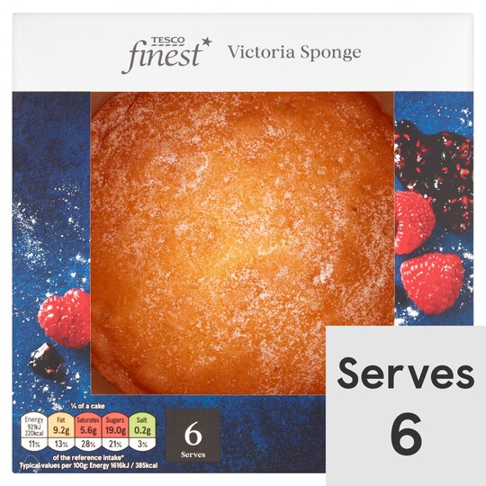 Tesco Finest Victoria Sponge Tesco Groceries