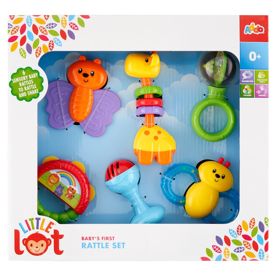Addo Little Lot Prvá sada hrkálok pre bábätko