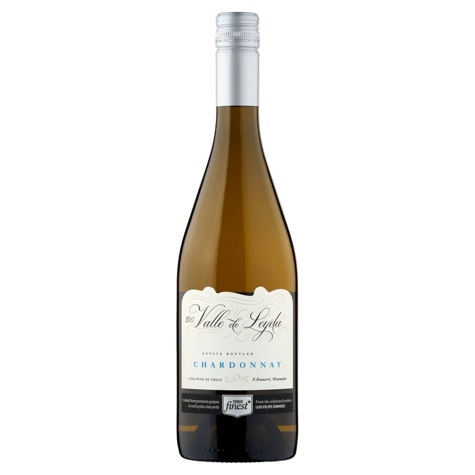 image 1 of Tesco Finest Valle De Leyda Chardonnay 75Cl