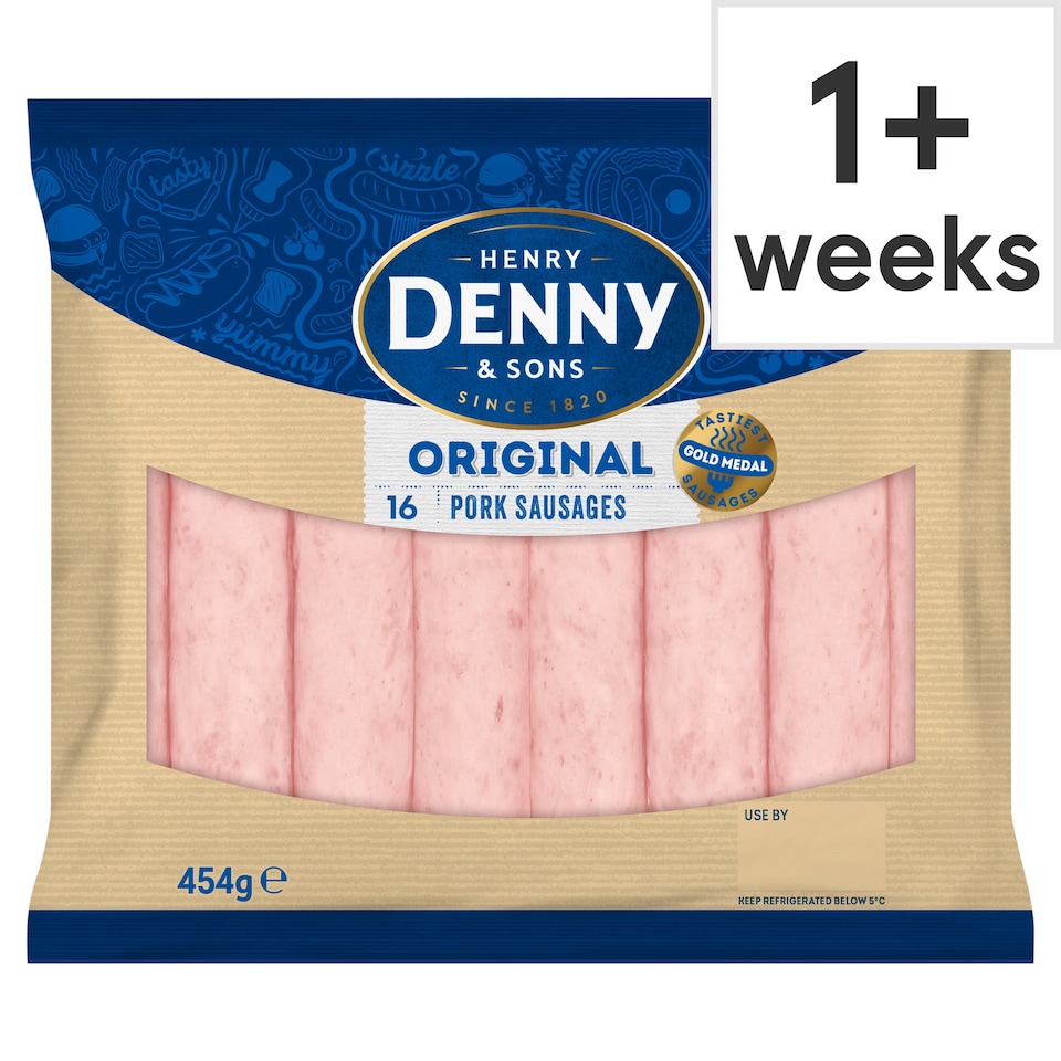 Denny Gold Medal Sausages 454G