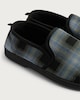 image 3 of F&F Check Print Slippers in Black