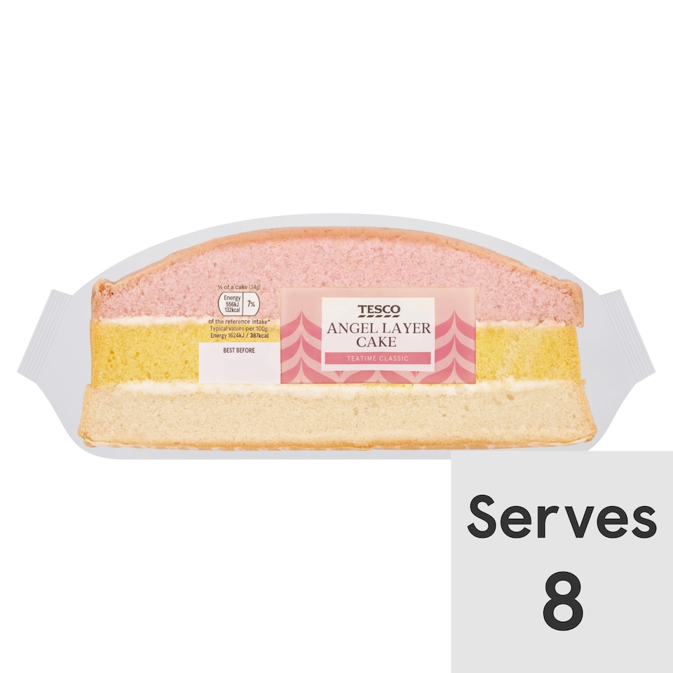 Tesco Angel Layer Cake Tesco Groceries