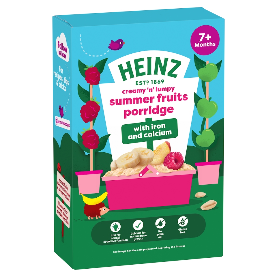 image 1 of Heinz Summer Fruits Porridge 200g