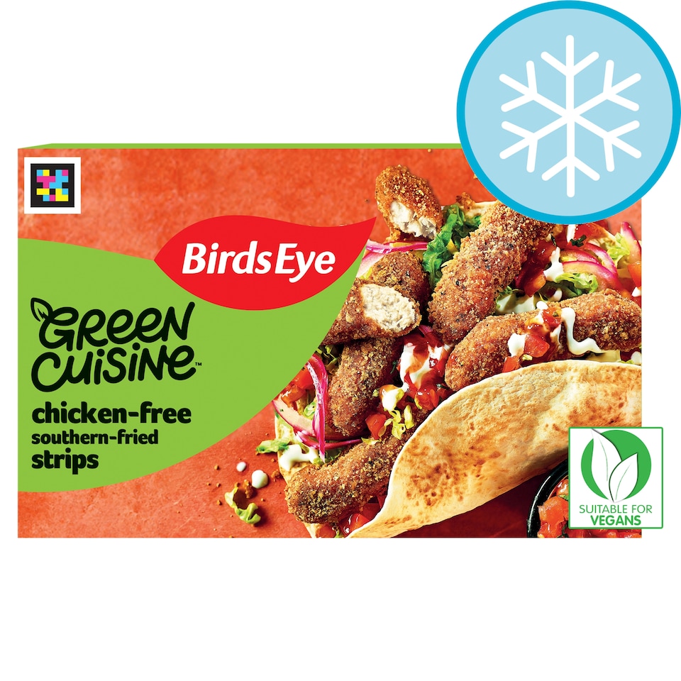 image 1 of Birds Eye Green Cuisine Vegan Chicken Free Southern Fried Strips 210g