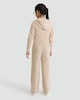 image 3 of F&F Girls 2-Piece Knitted Hoodie and Trousers Set in Brown